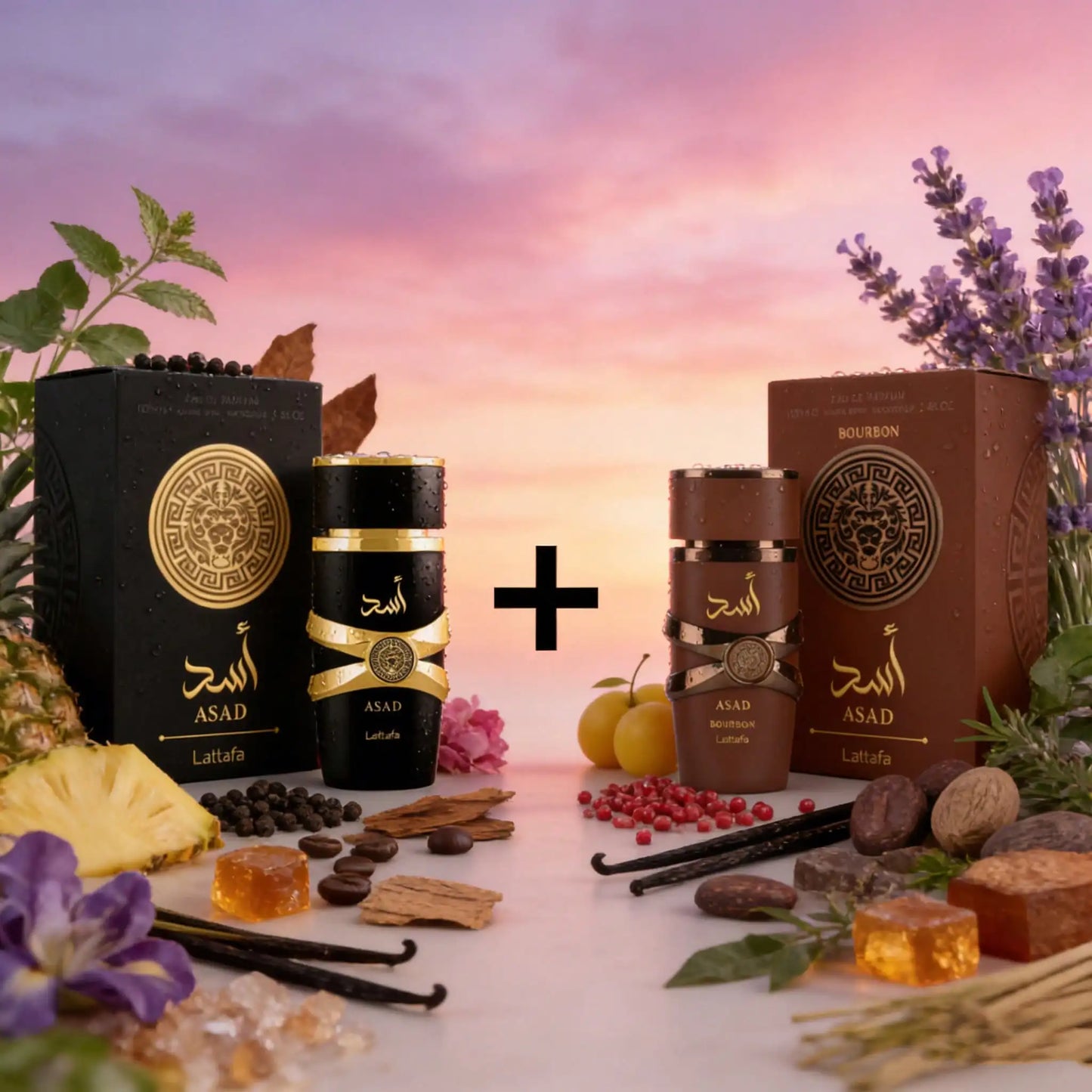 Lattaka Asad men's box-Asad l + Asad Bourbon