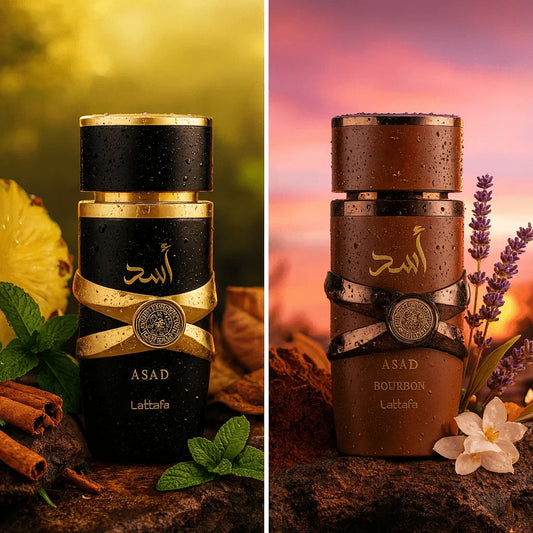 Lattaka Asad men's box-Asad l + Asad Bourbon